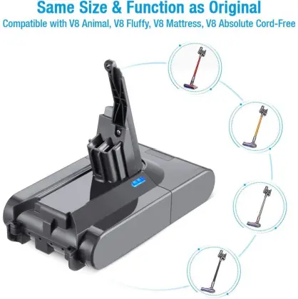 DYSON V8 sweeper robot battery