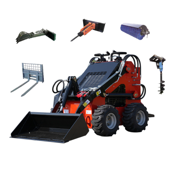 China Multi Function Hot Stand Walk Behind Small Skid Steer Loader for Sale