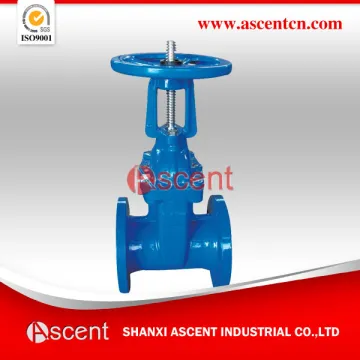 DIN3352 F4 Flange Cast Iron Soft Seal Gate Valve