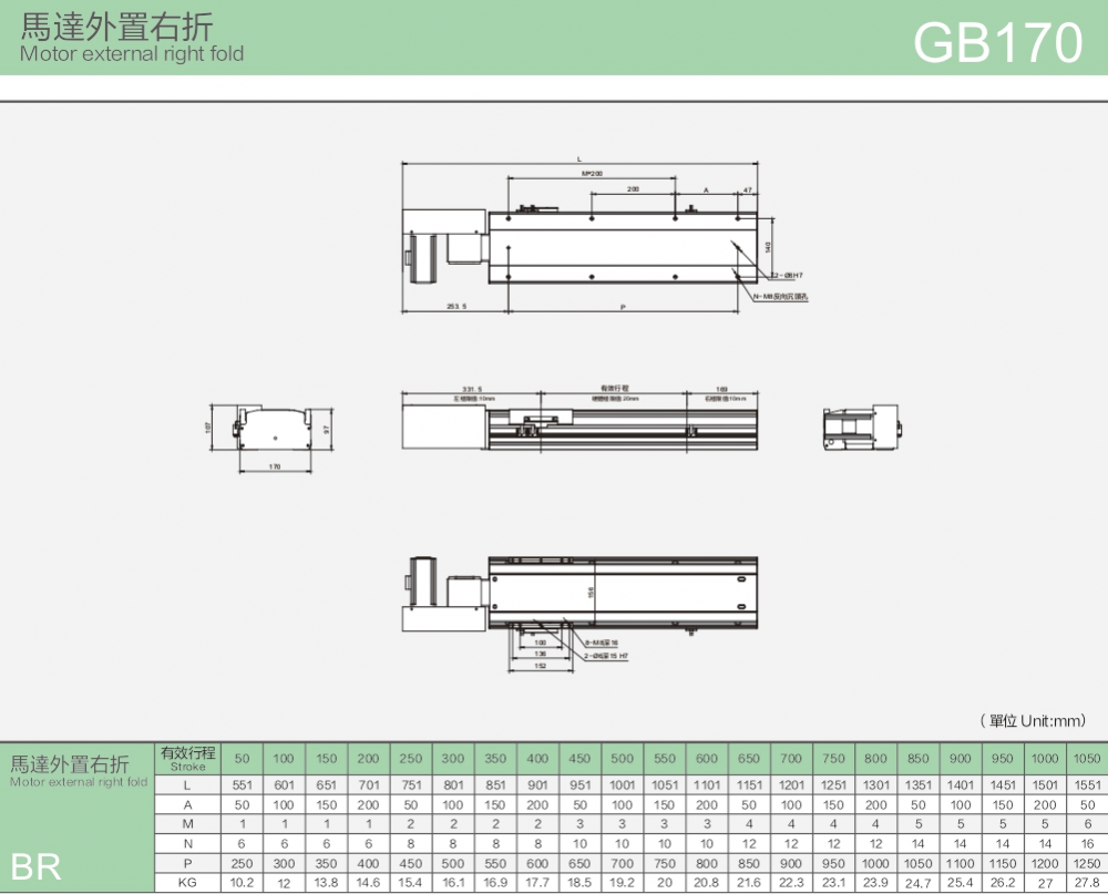 High Speed Belt Module