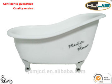 Plastic mini bathtub as gift - BC-0001(Solid Color White+Logo)
