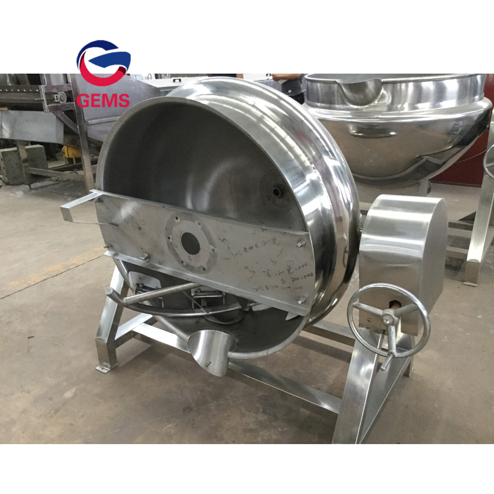 Gas Jacketed Kettle for Chocolate Cheese Cooking Machine