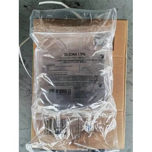 محلول الري بالجليسين 3000 مل كيس بلاستيك