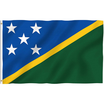 Salomonöarnas handflaggor marknadsföringsflagga