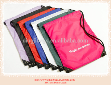 Non woven custom drawstring pouch bag