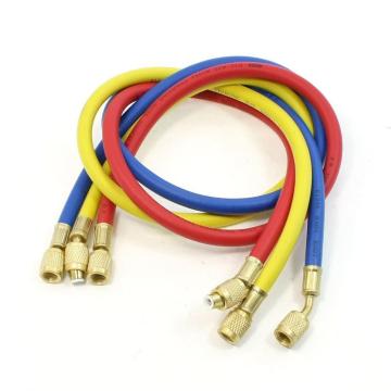 AC Charging Hoses for R134a R404a R12 R22 Refrigerants 1/4 Inch Thread
