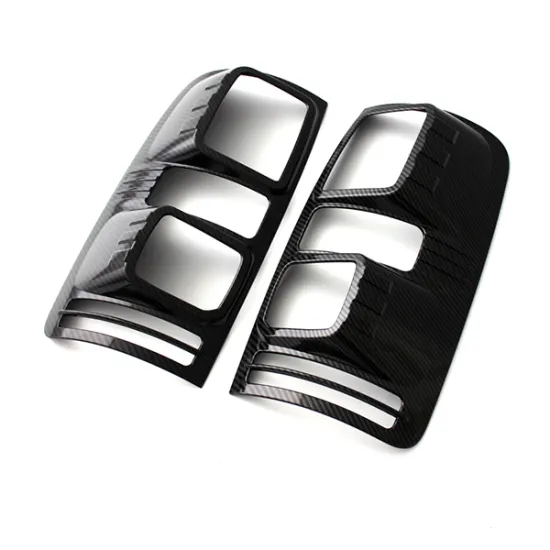 High Quality Carbon Fiber Rear Tail Light Cover for Chevrolet Colorado 2012