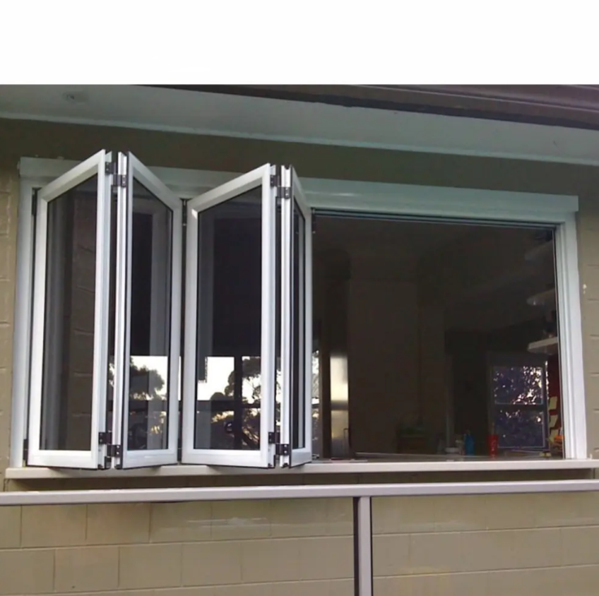 Aluminum Bi-Folding Windows
