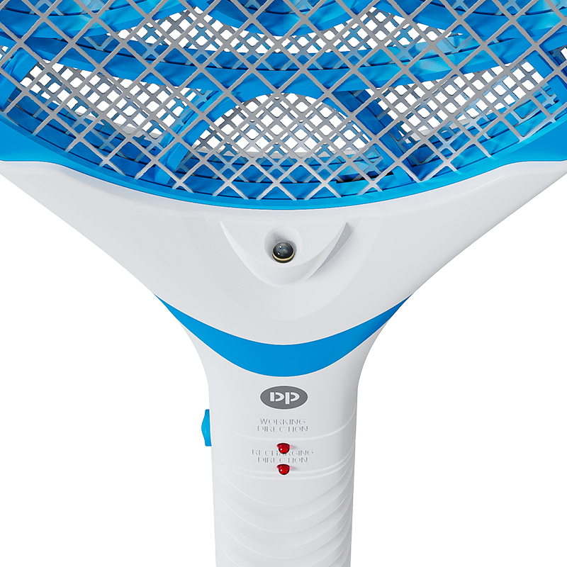 Rechargeable Electric Mosquito Killer Bat Swatter COB Light