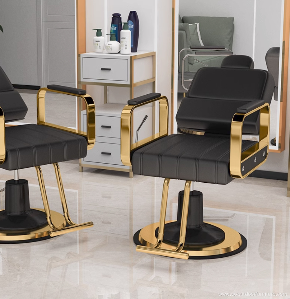 Factory Direct Commercial Furniture Vintage Heavy Duty Antique Beauty Salon Hydraulic Styling Barber Hair Cut Chair