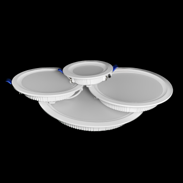 Downlights LED ad incasso Slim di alta qualità: PC in alluminio da 6W a 30W