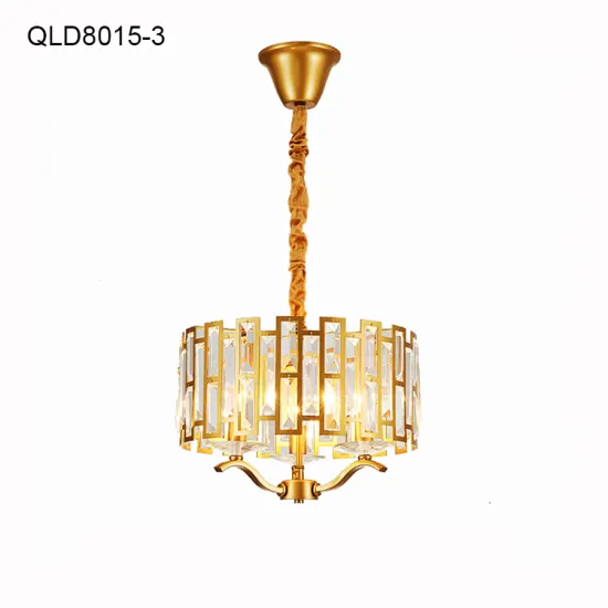 copper chandelier lamp golden frame lighting fixture