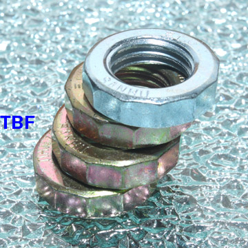 Burglarproof Nut for Machine
