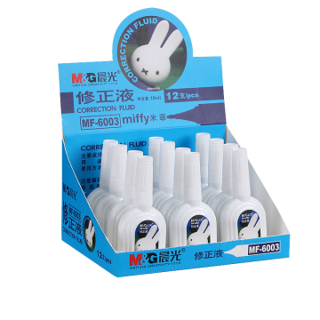 M&amp;G Alta calidad 18 ml Corrección rápida de fluido y papel de corrección mayorista