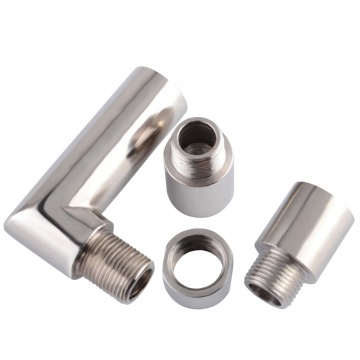 90 degree four piece oxygen sensor spacer bung