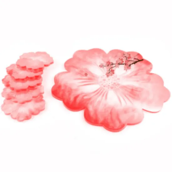 Hot Sale Irregular Oval Geode Agate Platter Resin Silicone Mold for DIY Epoxy Resin Casting