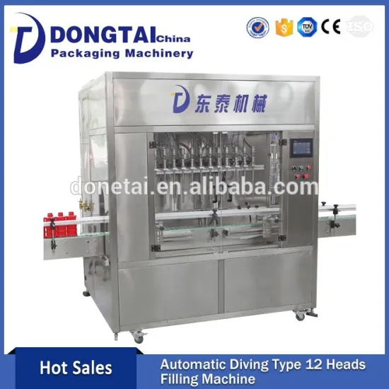 PET Bottle Liquid Detergent Filling Machine