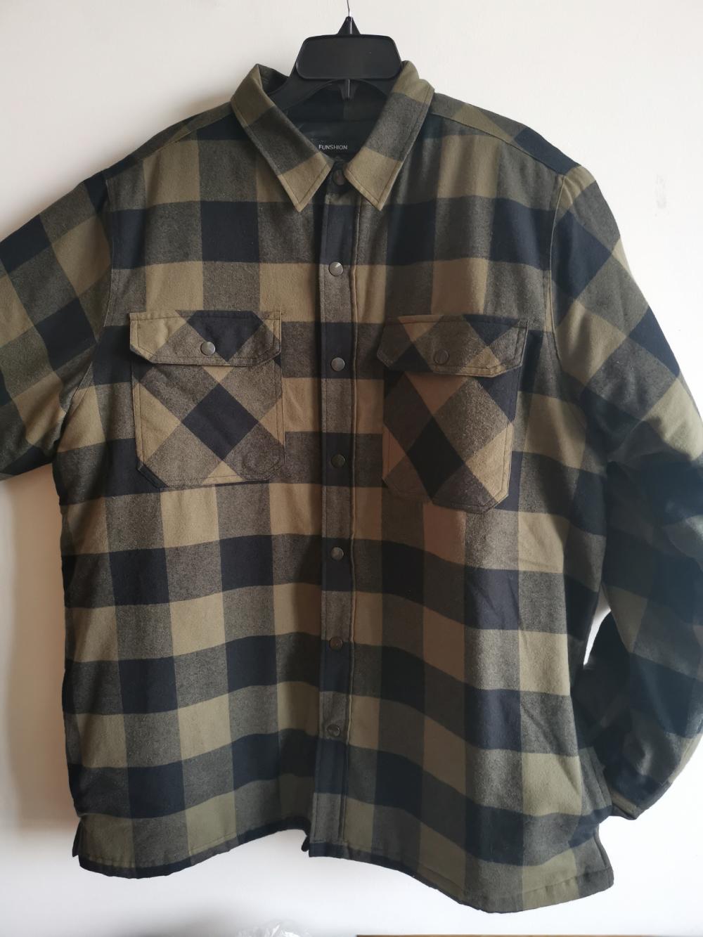 Men Y/D Flannel With Padding And Pocket