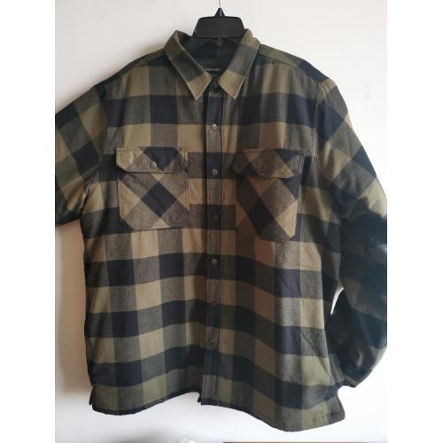 Men Coat Shirt Men Y/D Flannel With Padding And Pocket Supplier