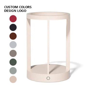 Portable Nordic Bedside LED Light - Rechargeable Multifunctional Desk Lamp