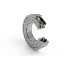 بلبرینگ های تک ردیفی شیار عمیق با شیارهای توقف و حلقه های توقف در حلقه بیرونی