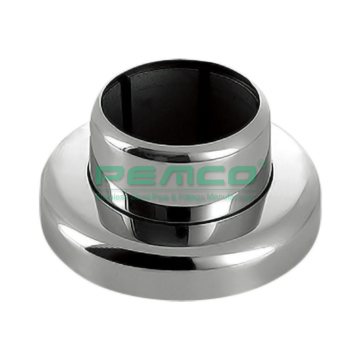 Pj-B298 Round Stainless Steel Railing Post Floor Flange