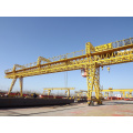 Heavy duty electrical double girder gantry crane 80t