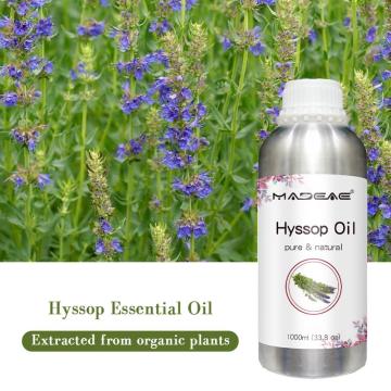 Etiqueta personalizada Alta calidad 100% Pure Hyssop Essential Oil a precio mayorista