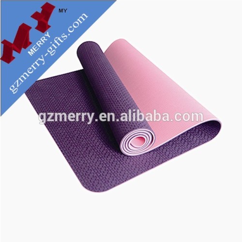 Guangzhou manufacturer comfortable fitness eco yoga mat tpe