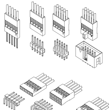 2.54mm Pitch Wire To Board Connectors