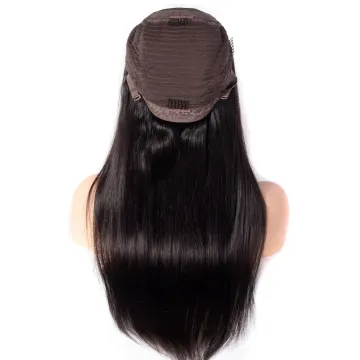 Wholesale Virgin Hair Vendors Lace Wig Human Hair Cuticle Aligned Hair Soft Straight Texture Short Wig for Black Women
