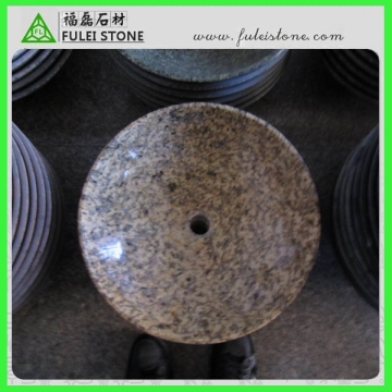 Chinese Granite Tiger Skin Yellow Counter Basin