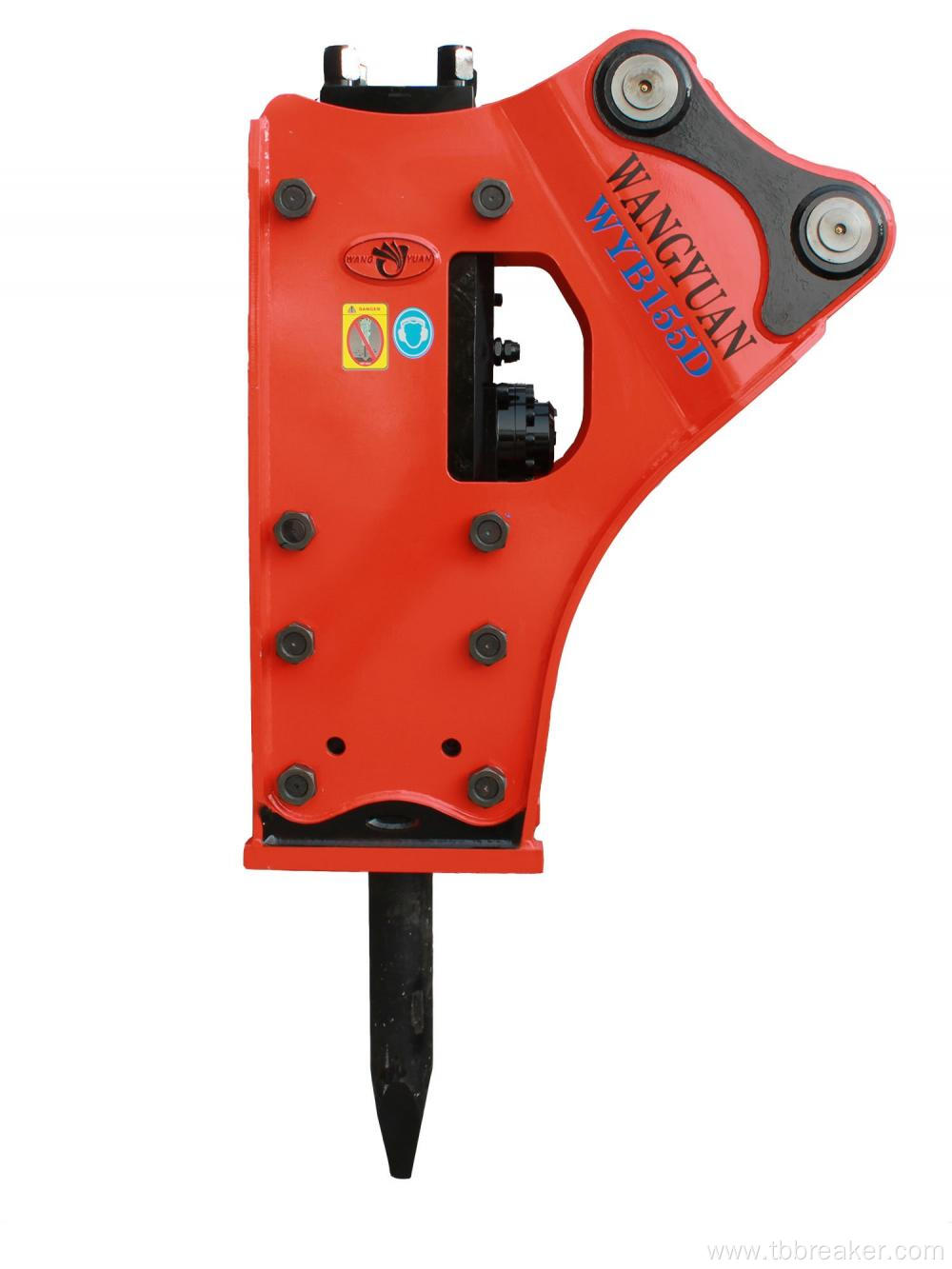 Side type hydraulic breaker