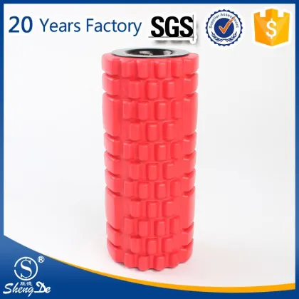 Sports Muscle Exercise Balance Hollow Grid EVA Foam Roller
