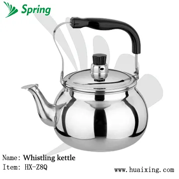 large stainless steel whistling kettle water pot huaixing spring.r.k brand india stainless steel hot pot