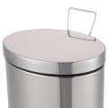 Oval Stainless Steel Trash Can
