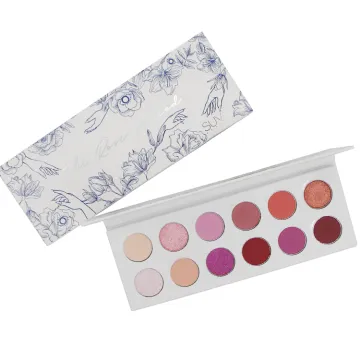 rectangular paper container for cosmetic packaging