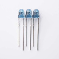 910nm LED Inframerah 3mm Lensa Biru H4.5mm