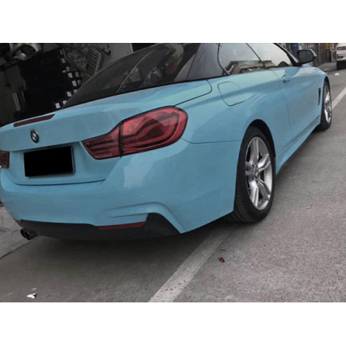 Super Glossy Blue Car Wrap винил