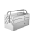 Stainless steel vehicle mounted industrial folding toolbox