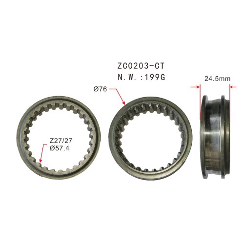 Auto parts input transmission synchronizer ring FOR FIAT PALIO OEM55195576/46751821