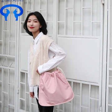 Contracted nylon bag drawstring with slant cross package