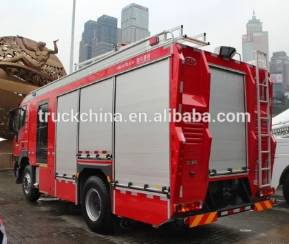 HOWO 4x2 fire engine fire truck fire fighting truck