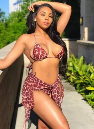 Swimsuit Bikini three piece mesh swimsuit