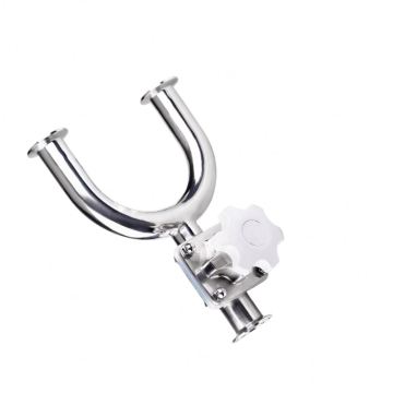 Tri-Clamp EPDM/PTFE Seal Manual Diaphragm Valve for Food Processing