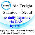 Shantou Luftfracht-Logistik Firma nach Seoul