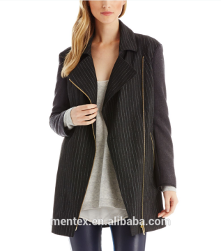 Stretch Viscose Blend Coat