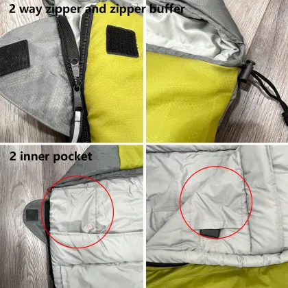 High Grade Graphene Heating Sleeping Bag for All-Season Outdoor Camping