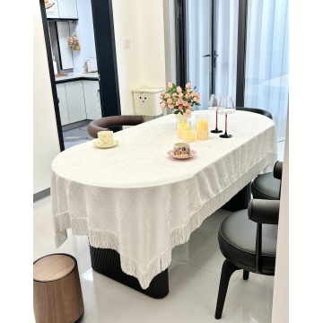 Toalha de mesa simples e moderna para festa diária