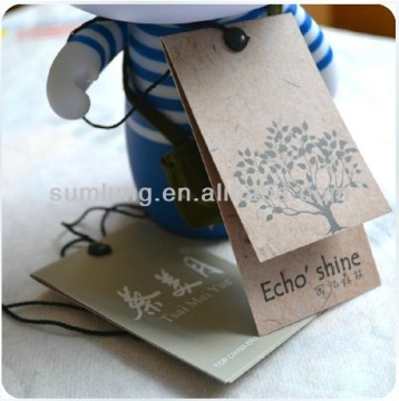 2013 fashion folded paper hang tag with seal tag sumlung12